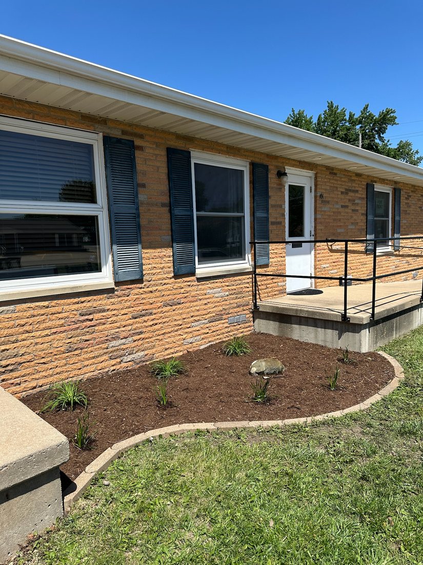 Fresh Beds & Plantings — after