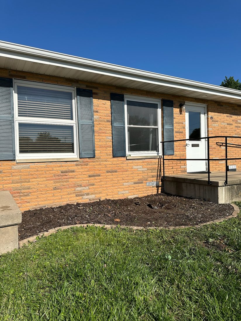 Fresh Beds & Plantings — before