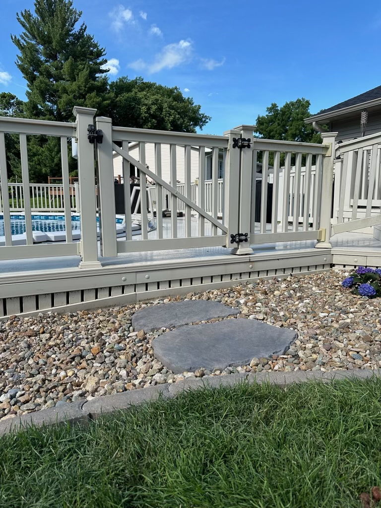 Flagstone Deck Step